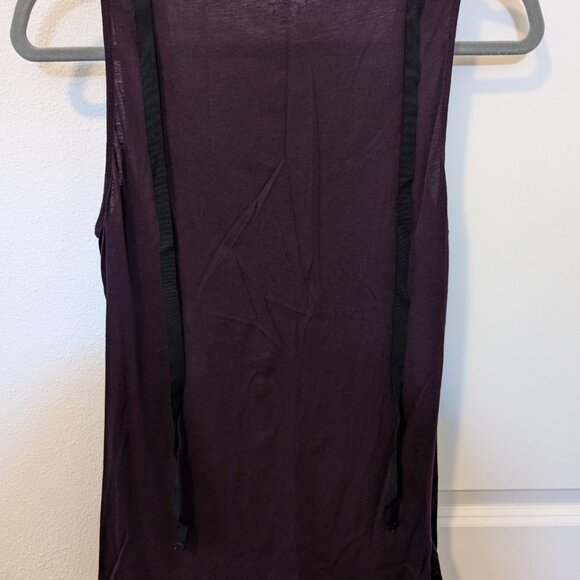 Plum LOFT Tank with Beading (Size S) - Picture 3 of 4
